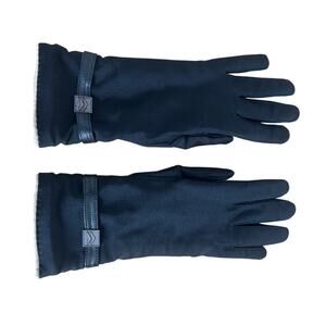 Women's Black Cashmere Lined Gloves